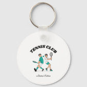 Porte-clés Club de tennis (Verso)