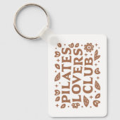 Porte-clés Club des amateurs de Pilates (Recto)