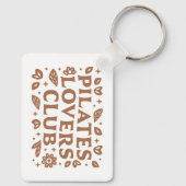 Porte-clés Club des amateurs de Pilates (Verso)