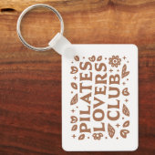 Porte-clés Club des amateurs de Pilates (Recto)