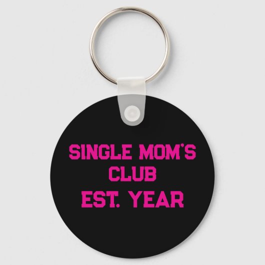 Porte-clés Club des mamans seules (Recto)