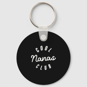 Porte-clés Club des nanas cool nana drôle fête des mères
