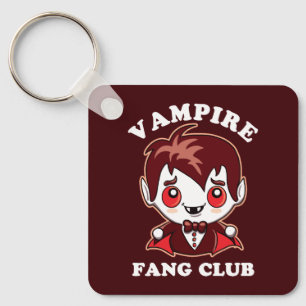 Porte-clés Club Fang   Pun Drôle Et Vampire Mignons