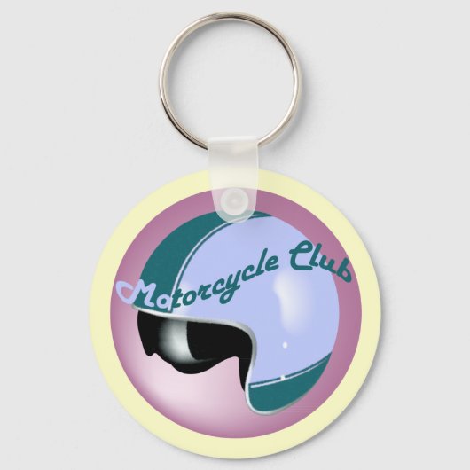 Porte-clés Club moto vintage (Recto)