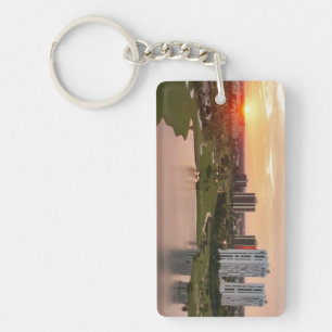 Porte-clés Club national au coucher du soleil, Aventura, la