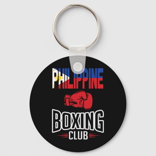 Porte-clés Club philippin de boxe drapeau (Recto)