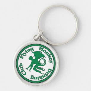 Porte-clés Club potable de singe de vol