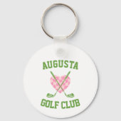 Porte-clés Club social de golf tendance (Verso)