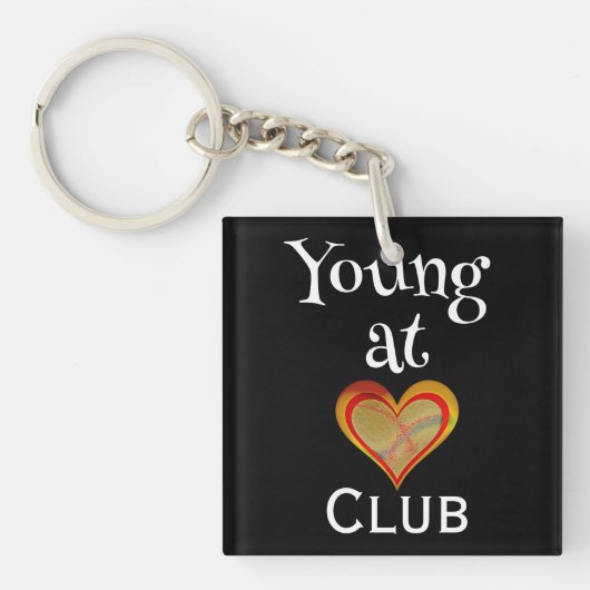 Porte-clés Club Young at Heart (Devant)
