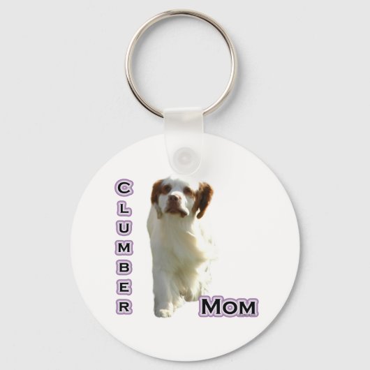 Porte-clés Clumber Spaniel Mom 4 - Porte - clé (Recto)
