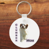 Porte-clés Clumber Spaniel Mom 4 - Porte - clé (Recto)