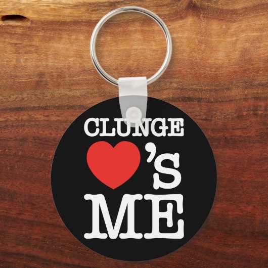 Porte-clés CLUNGE LOVE's ME (Recto)
