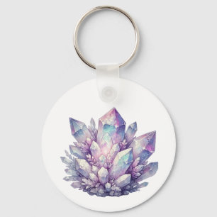 Porte-clés Cluster Pastel Quartz