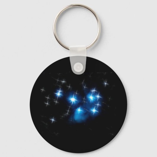 Porte-clés Cluster Pleiades Blue Star (Recto)