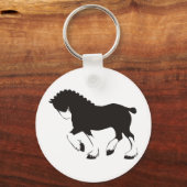 Porte-clés Clydesdale Horse (Recto)
