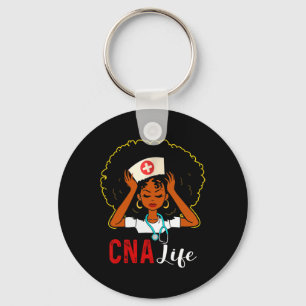 Porte-clés Cna Infirmière Vie Mois de l'histoire des Noirs Af
