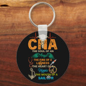 Porte-clés CNA L'Âme D'Un Ange Le Feu D'Une Lionne (Recto)