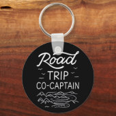 Porte-clés Co-capitaine I du voyage routier (Recto)