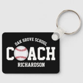 Porte-clés Coach Baseball / Softball (Recto)
