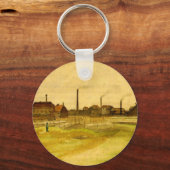 Porte-clés Coalmine dans le Borinage par Vincent van Gogh (Recto)