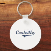 Porte-clés Coalville Utah Classic Design (Recto)