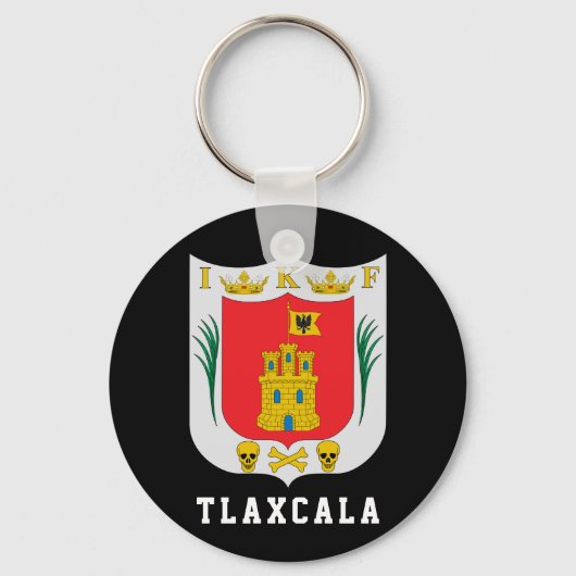 Porte-clés Coat of Arms of Tlaxcala, Mexico (Recto)