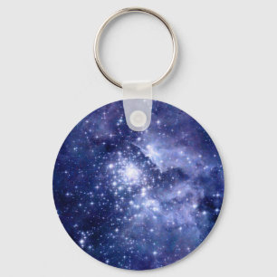 Porte-clés Cobalt Dreams Stars Galaxies Space Universe