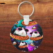 Porte-clés Cobaye de l'espace amusant (Recto)