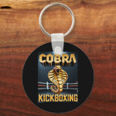 Porte-clés Cobra Kickboxing Design By Don Castillo (Recto)