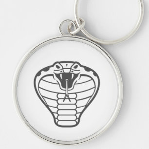 Porte-clés Cobra Snake Black Illustrations animaux Vénomane