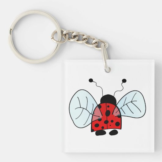 Porte-clés Coccinelle (Devant)