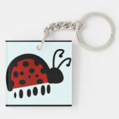 Porte-clés Coccinelle (Dos)