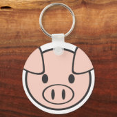 Porte-clés Cochon bébé (Recto)