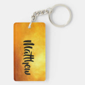 Porte-clés Cochon chinois Nouvel An Zodiac Anniversaire Nom P (Dos)