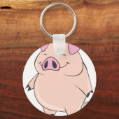 Porte-clés Cochon gras mignon (Recto)