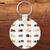 Porte-clés Cochons de Guinée (Recto)