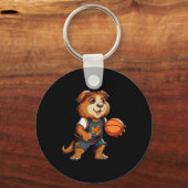Porte-clés Cochons de Guinée de basket-ball (Recto)