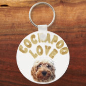 Porte-clés Cockapoo love (Recto)