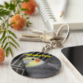 Porte-clés Cockatiel closeup (Côté)