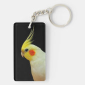 Porte-clés Cockatiel de Lutino (Dos)
