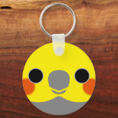 Porte-clés Cockatiel mâle normal (Recto)