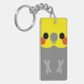 Porte-clés Cockatiel masculin normal (Devant gauche)
