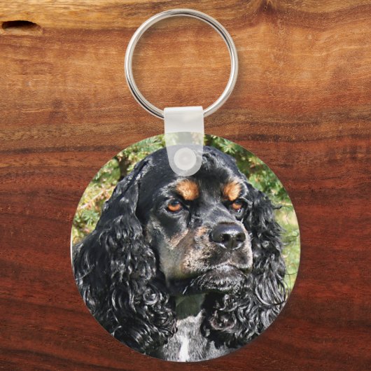 Porte-clés Cocker Spaniel (Recto)