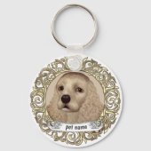 Porte-clés Cocker Spaniel (Recto)