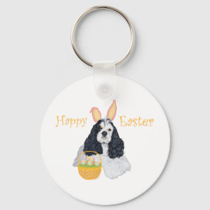 Porte-clés Cocker Spaniel Américain Pâques