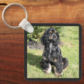 Porte-clés Cocker Spaniel Photo (Recto)