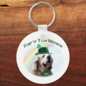 Porte-clés Cocker Spaniel Top of the Morn'; St. Patrick's day (Recto)