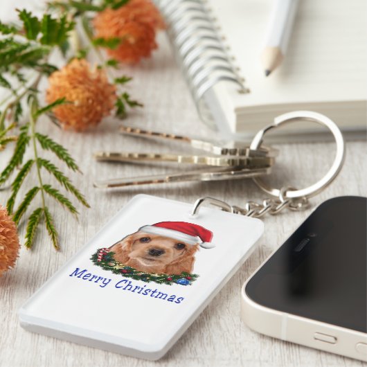 Porte-clés Cocker Spaniels (Devant droit)