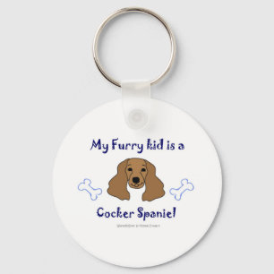 Porte-clés CockerSpanielBrown