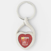 Porte-clés cocktail Americano (Devant)